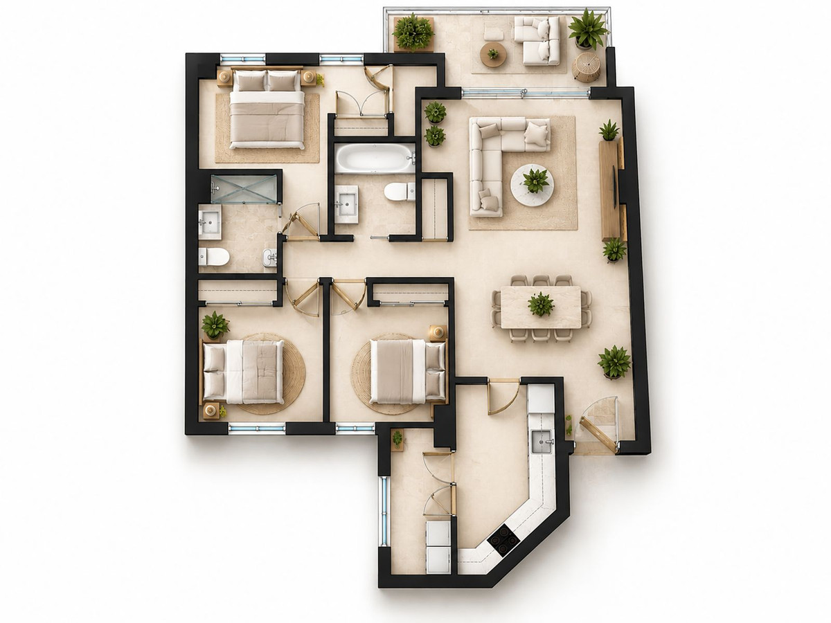 Middle Floor Apartment bilde 30