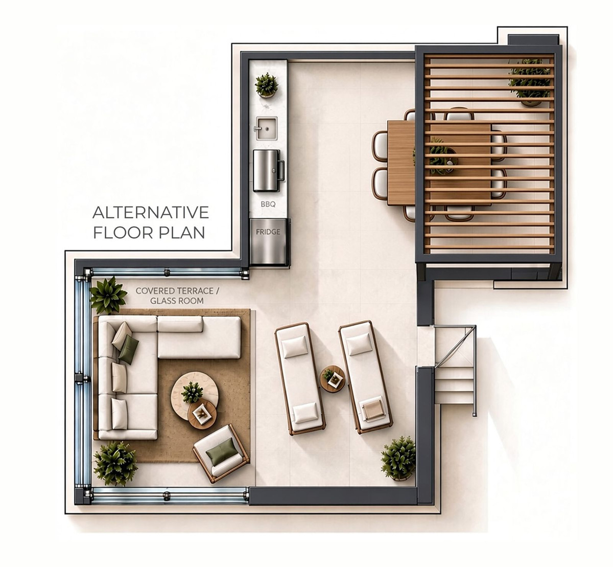 Penthouse Duplex bilde 46