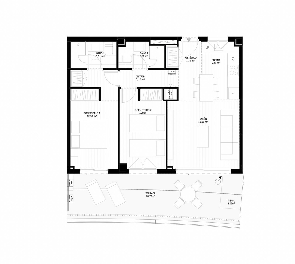 Middle Floor Apartment bilde 38