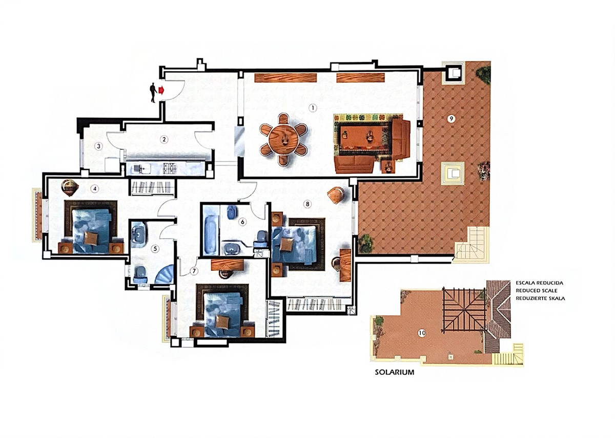 Penthouse Duplex bilde 33