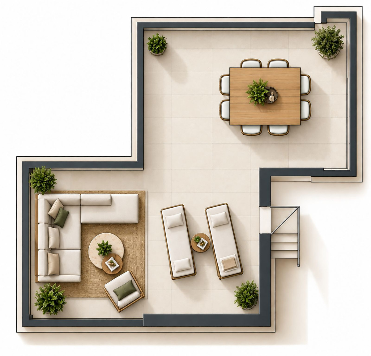 Penthouse Duplex bilde 45