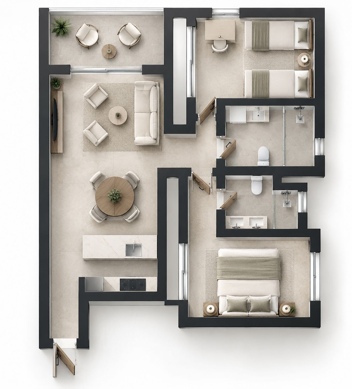Top Floor Apartment bilde 45